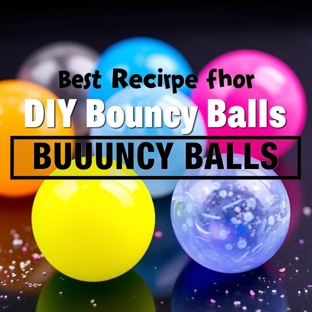 Best Recipe For DIY Bouncy Balls