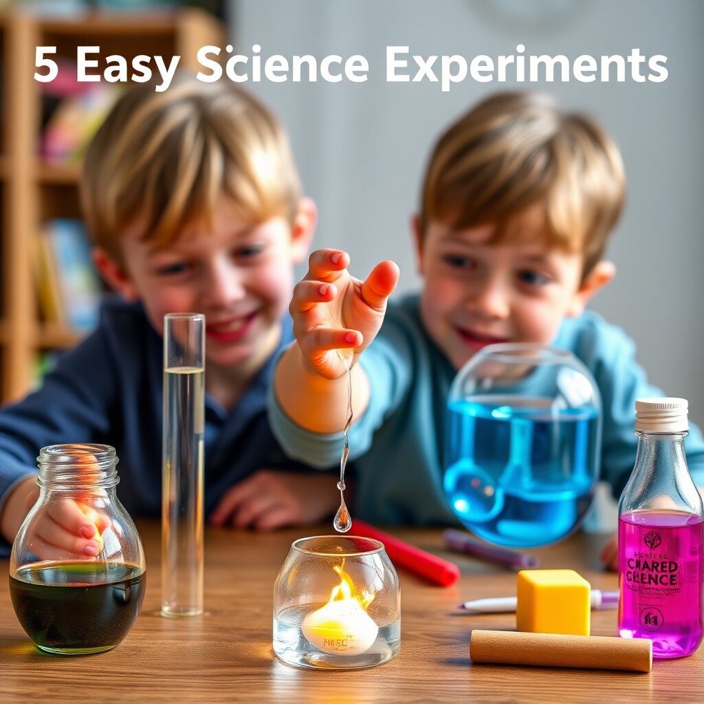 5 Easy Science Experiments