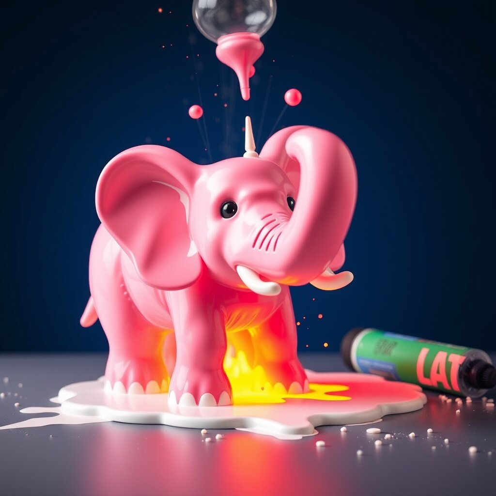 Giant Elephant Toothpaste Explosion