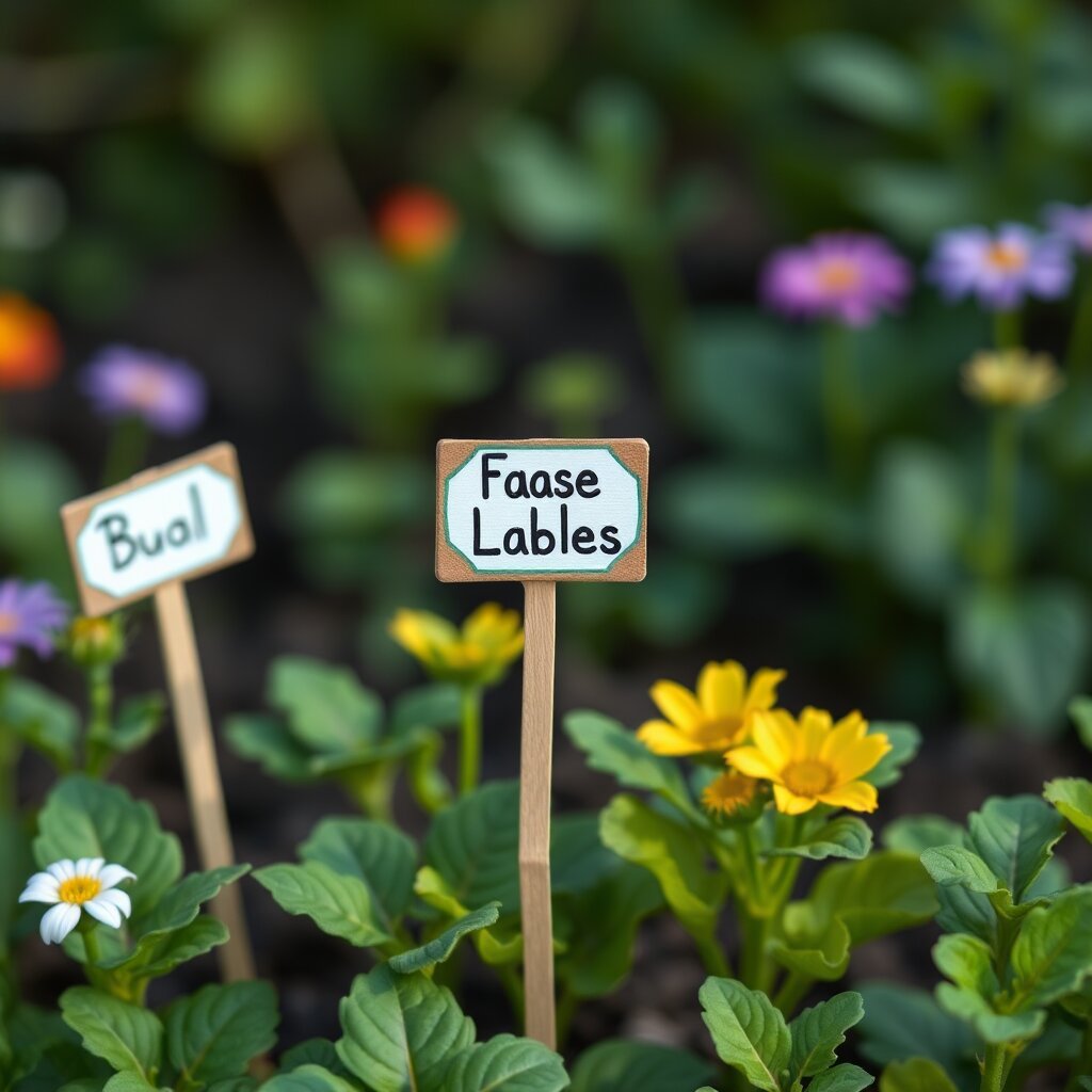 Fade-Resistant Garden Labels