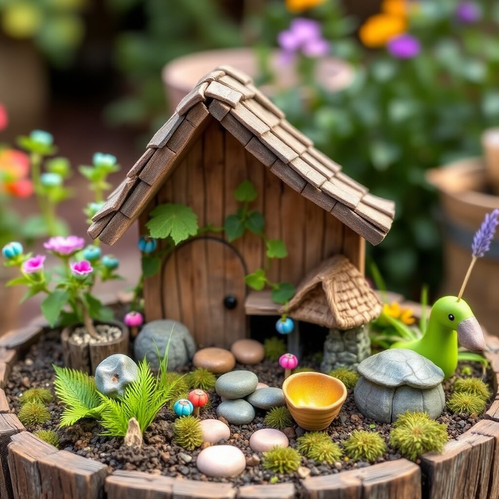 Magical Cottagecore Fairy Garden